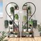 XL Chic Heart-Shape Plant Shelf Metal Flower Planter Holder Outdoor Garden Patio